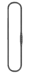 Строп канатный кольцевой СКК 3.2 т L=7 м  заплет купить в Екатеринбурге