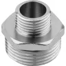 Бочонок ЗУБР "ЭКСПЕРТ" переходной, никелированная латунь, 1/2"-3/4" 51241-1/2-3/4 купить в Екатеринбурге