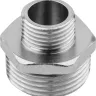 Бочонок ЗУБР "ЭКСПЕРТ" переходной, никелированная латунь, 1/2"-3/4" 51241-1/2-3/4 купить в Екатеринбурге