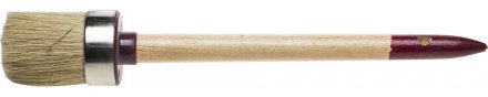 Кисть круглая ЗУБР &quot;УНИВЕРСАЛ - МАСТЕР&quot;, светлая щетина, деревянная ручка, №10, 40мм 01501-40 купить в Екатеринбурге
