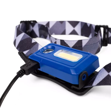 Фонарик налобный светодиодный со встроенным аккумулятором КВТ HL-6570 (82069) купить в Екатеринбурге