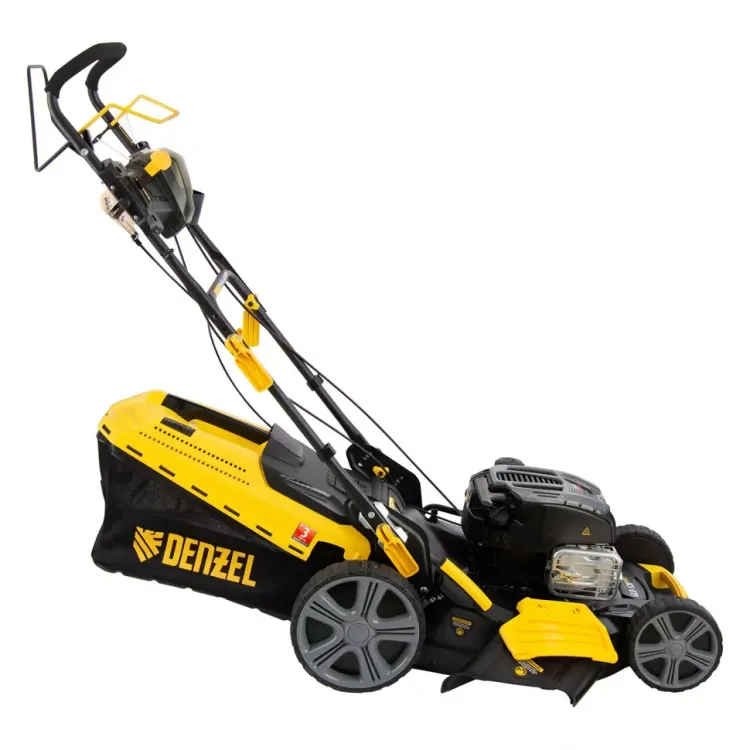 Газонокосилка бензиновая GLD-520SP-BS, 163 см3, Briggs Stratton, ширина 52 см, привод, 60 л Denzel 58807 купить в Екатеринбурге
