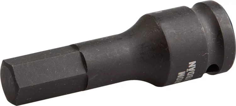 Торцовая головка KRAFTOOL "INDUSTRIE QUALITAT" ударная (1/2"), HEX, Cr-Mo, фосфатированная, H17 27950-17_z01 купить в Екатеринбурге