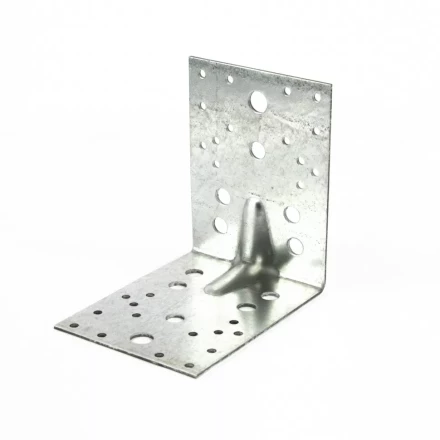 Крепежный уголок усиленный 2,5мм KUU 130x130x100 мм Россия Сибртех 464137 купить в Екатеринбурге