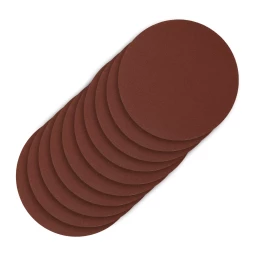 Круг абразивный на ворсовой подложке под &quot;липучку&quot;, P 220, 125 мм, 10 шт Сибртех 738707