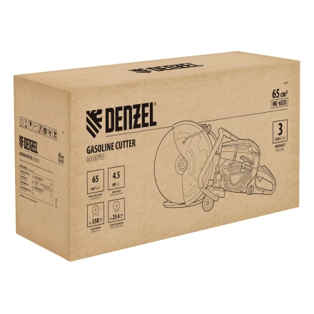 Бензорез DENZEL МС-6535, 65 см3, диаметр диска 350 мм купить в Екатеринбурге
