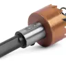 HSS-TiN коронка MESSER  25мм с центр. сверлом и толкающей пружиной для  лист. материала  до 2 мм ц/х купить в Екатеринбурге