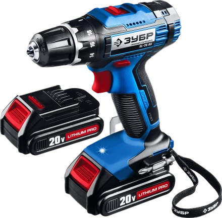 Дрель-шуруповерт 2 АКБ DL-20 A5 серия ПРОФЕССИОНАЛ купить в Екатеринбурге