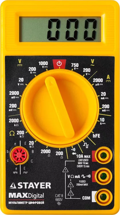Мультиметр STAYER "MASTER" MAXDigital цифровой 45306 купить в Екатеринбурге