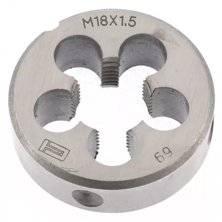 Плашка М18 х 1,5 мм СИБРТЕХ 77048 купить в Екатеринбурге