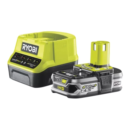 Ryobi ONE Li-Ion аккумулятор 2.5Aч  зарядное устройство RC18120, RC18120-125 купить в Екатеринбурге