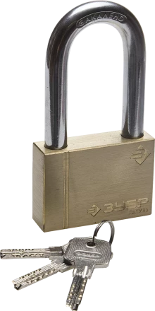 Замки навесные латунные серия ЭКСПЕРТ 37299-50 купить в Екатеринбурге