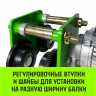 Тележка для мини тали электрической стационарной HITCH РА1200 1200кг 220В с пультом (SZ086223) купить в Екатеринбурге