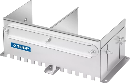 ЗУБР зуб 12*12 мм, до 600 мм, оцинкованная сталь, Раздвижная гребенка для плитки, ПРОФЕССИОНАЛ (08045-12) купить в Екатеринбурге