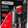 Домкрат гидравлический бутылочный, 10т, 200-385 мм, MIRAX 43260-10 43260-10 купить в Екатеринбурге