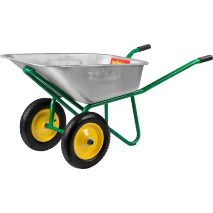 Тачка GRINDA строительная двухколесная, 110 литров 422394 купить в Екатеринбурге