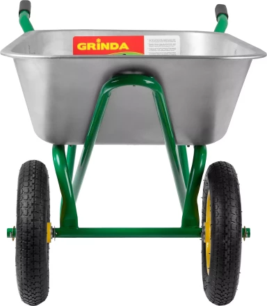 Тачка GRINDA строительная двухколесная, 110 литров 422394 купить в Екатеринбурге