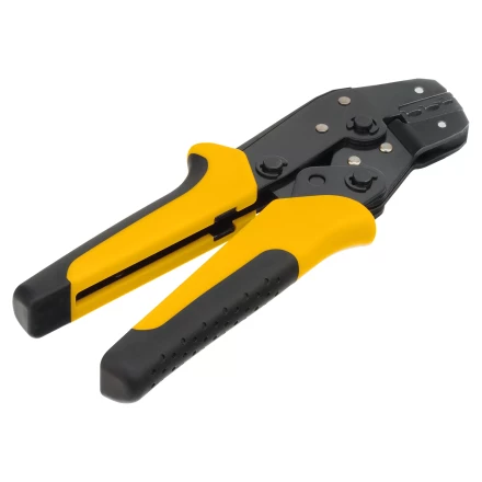 Клещи для обжима Denzel 17747 изолир. наконечников НКИ и НВИ, разъемов РПИ, гильз ГСИ, 0,5 - 2,5 мм2 купить в Екатеринбурге