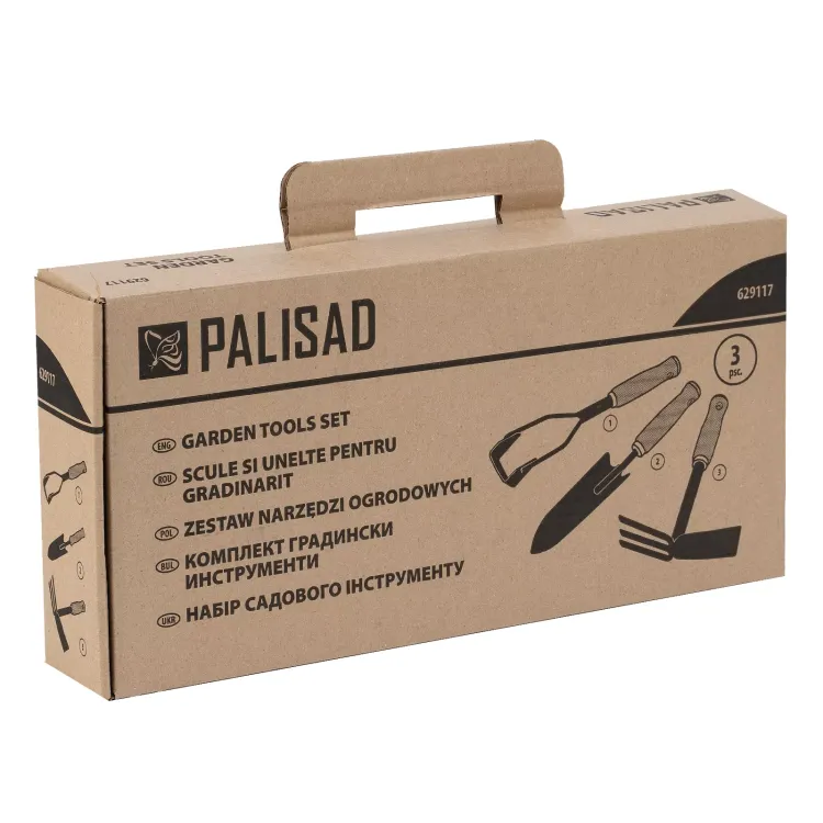 Набор садового инструмента Palisad 629117, деревянные рукоятки, 3 предмета купить в Екатеринбурге