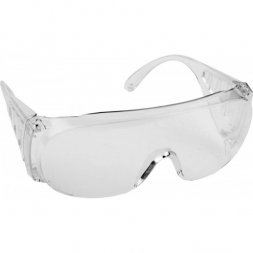 Очки DEXX защитные, поликарбонатная монолинза с боковой вентиляцией, прозрачные 11050
