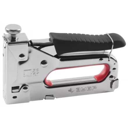 Степлер металлический пружинный, регулируемый, тип 53, ЗУБР, 31565, 4-14мм 31565 купить в Екатеринбурге