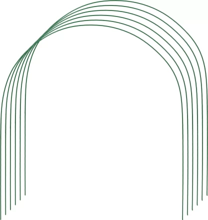 Дуги для парника GRINDA проволочные 2,2м, 6шт 422311-85-90 купить в Екатеринбурге