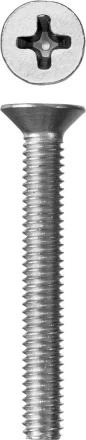 Винт ЗУБР &quot;МАСТЕР&quot; DIN 965, класс прочности 4.8, оцинкованный, M4x30мм, 5кг 303110-04-030 купить в Екатеринбурге