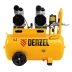 Компрессор безмасляный, малошумный Denzel DLS 1500/50, 1500 ВТ, 2x750, 50 л, 260 л/мин купить в Екатеринбурге