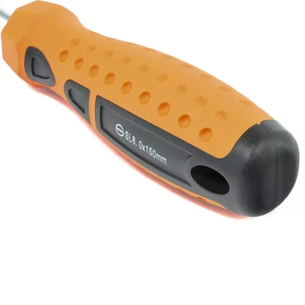 Отвертка &quot;Point&quot;, SL8,0 х 150 мм, CrV, 2-х компонентная рукоятка Sparta 11770 купить в Екатеринбурге