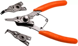 Съемник для стопорных колец с насадками, 150 мм, универсальный SPARTA 183505