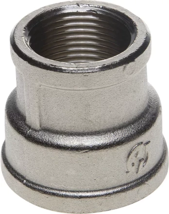 Муфта GENERAL FITTINGS переходная, никелированная латунь, 3/4&quot;-1&quot; 51092-3/4-1 купить в Екатеринбурге