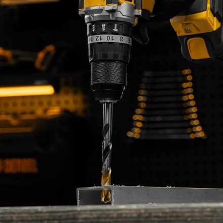 Сверло спиральное по металлу Denzel, 11 x 142мм, Р6М5, Golden Tip, многогранная заточка, 718286 купить в Екатеринбурге