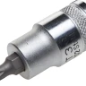 Торцовая бита-головка KRAFTOOL "INDUSTRIE QUALITAT", материал S2, TORX, сатинированная, 1/2", Т40 27905-40_z01 купить в Екатеринбурге