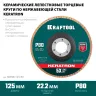 Круги лепестковые керамические торцевые 36598-125-80 купить в Екатеринбурге