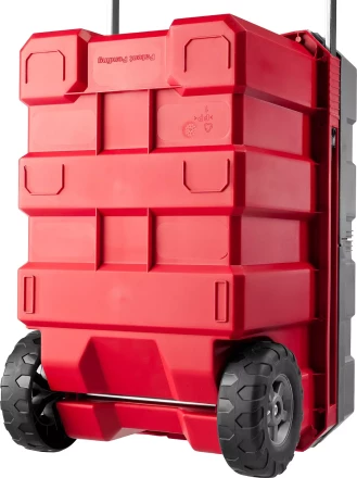 Ящики для инструмента на колесах МЕГА-БОКС серия ПРОФЕССИОНАЛ цвет черный купить в Екатеринбурге