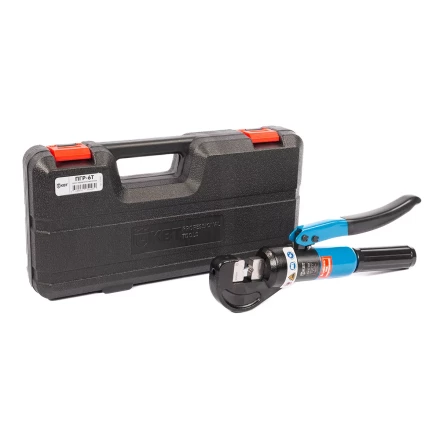 Пресс гидравлический ручной КВТ ПГР-6т для опрессовки тросов до 6 мм (92048) купить в Екатеринбурге