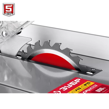 ЗУБР d 200 мм, 800 Вт, настольный распиловочный станок (СРЦ-200) купить в Екатеринбурге