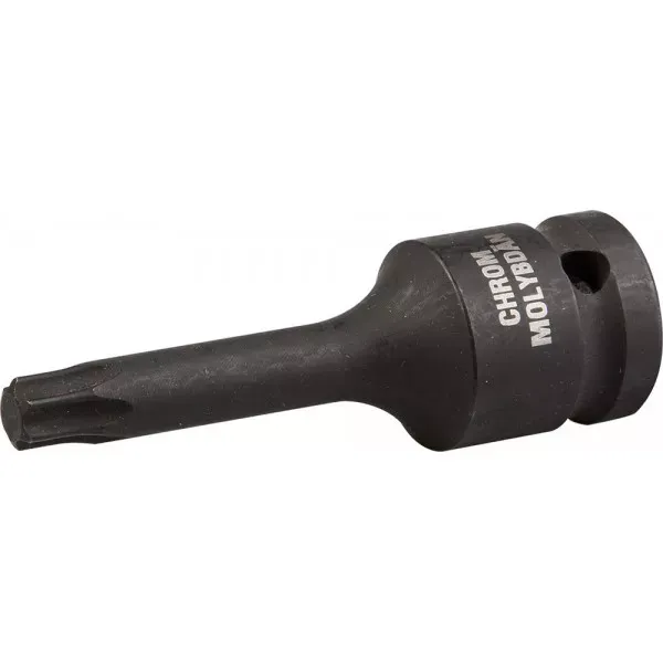 Торцовая головка KRAFTOOL "INDUSTRIE QUALITAT" ударная (1/2"), TORX, Cr-Mo, фосфатированная, T45 27952-45_z01 купить в Екатеринбурге