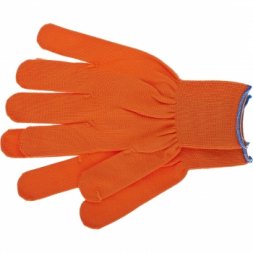 Перчатки нейлон 13 класс оранжевые XL