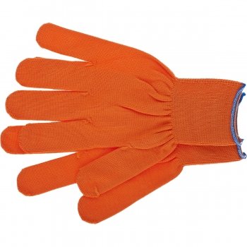 Перчатки нейлон 13 класс оранжевые XL 67840 купить в Екатеринбурге