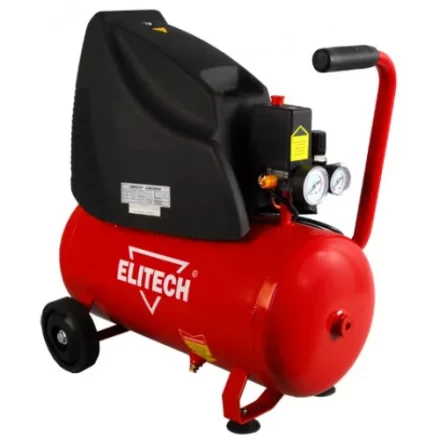 Компрессор безмасляный поршневой прямой привод Elitech КПБ 190/24+4К купить в Екатеринбурге