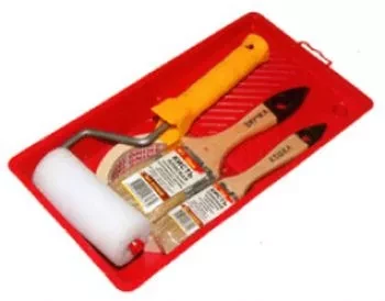 Набор малярный: валик кювета кисти 6 предм. 807035 купить в Екатеринбурге