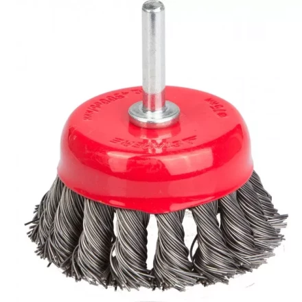STAYER &quot;PROFESSIONAL&quot;. Щетка чашечная для дрели, жгутированная стальная проволока 0,5м, 75мм 35118-075_z01 купить в Екатеринбурге
