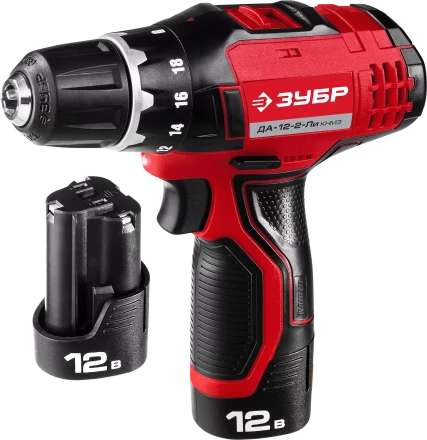 Дрель-шуруповерт 2 АКБ ДА-12-2-Ли КНМ3 серия МАСТЕР купить в Екатеринбурге