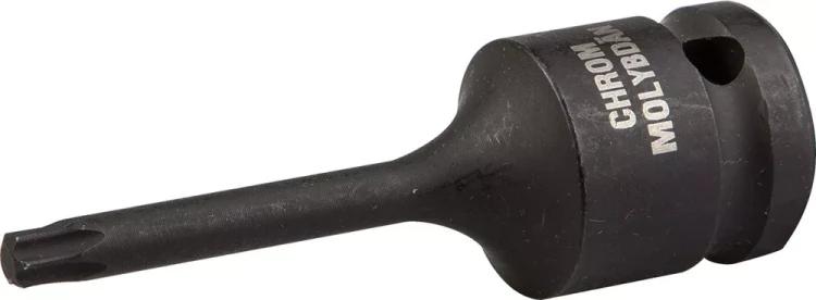 Торцовая головка KRAFTOOL "INDUSTRIE QUALITAT" ударная (1/2"), TORX, Cr-Mo, фосфатированная, T30 27952-30_z01 купить в Екатеринбурге