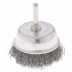 Щетка для дрели 75 мм &quot;чашка&quot; со шпилькой витая проволока  СИБРТЕХ 744787 купить в Екатеринбурге