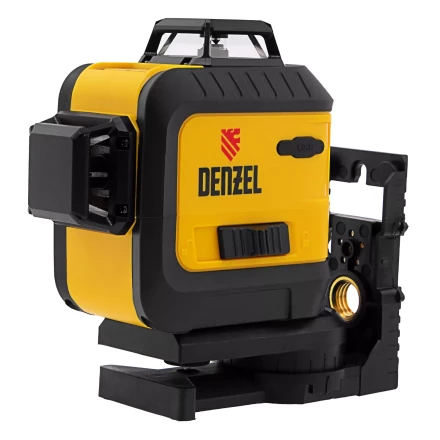 Лазерный уровень мультипризм. LXI 360-3 Green, 30 м, 520 нм, акк. Li 2800 mAh, резьба 1/4&quot;// Denzel 35079 купить в Екатеринбурге