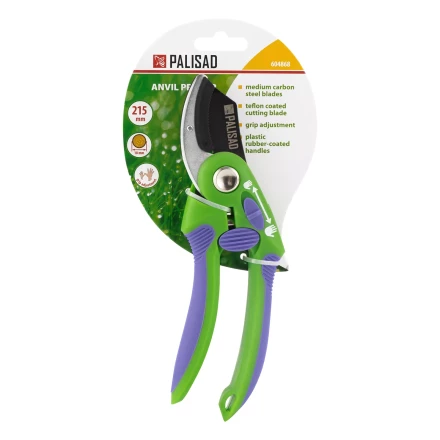 Секатор с наковальней Palisad 604868, регулировка захвата купить в Екатеринбурге
