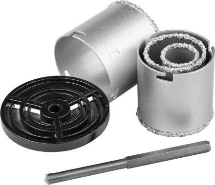 Набор KRAFTOOL: Коронки кольцевые с напылением из карбида вольфрама, 4 шт, 33-53-67-73мм 3340_z01 купить в Екатеринбурге