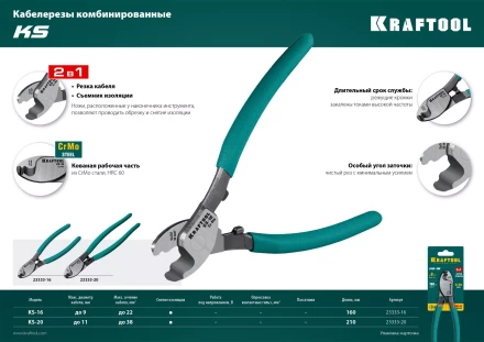 Кабелерез KS 23333-16 купить в Екатеринбурге